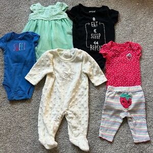 Newborn Baby Girl Clothes